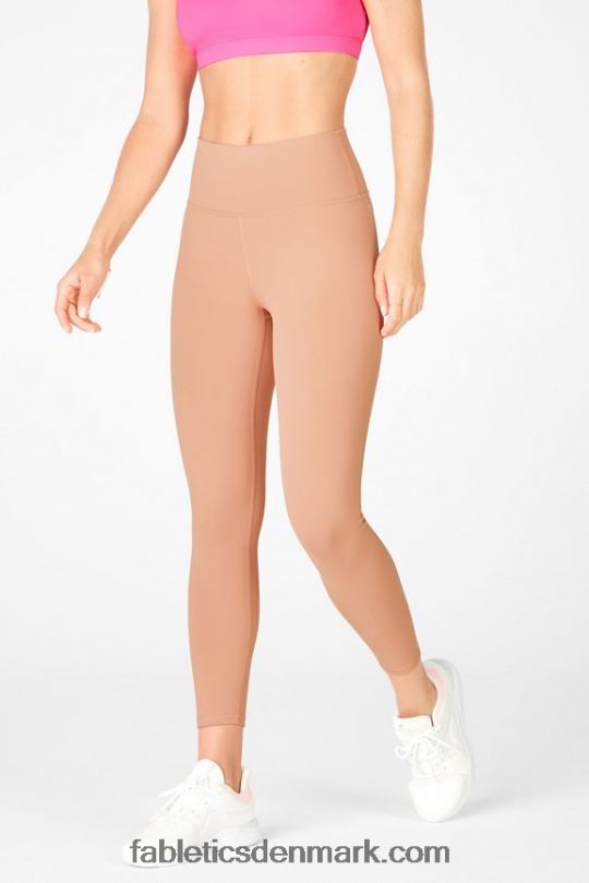 Fabletics Kvinder Define powerhold højtaljet 7/8 legging 37 PNX2T730 hejre/visget lime