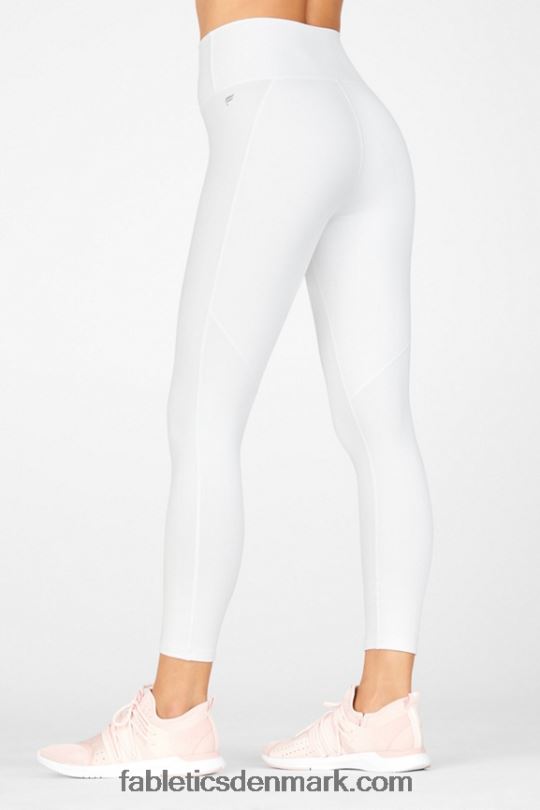 Fabletics Kvinder Define powerhold højtaljet 7/8 legging 37 PNX2T731 hejre/visget lime