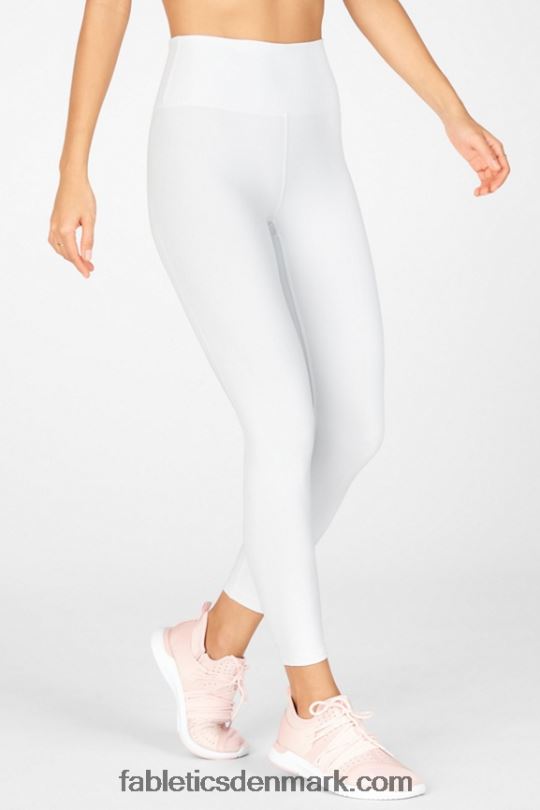 Fabletics Kvinder Define powerhold højtaljet 7/8 legging 37 PNX2T731 hejre/visget lime