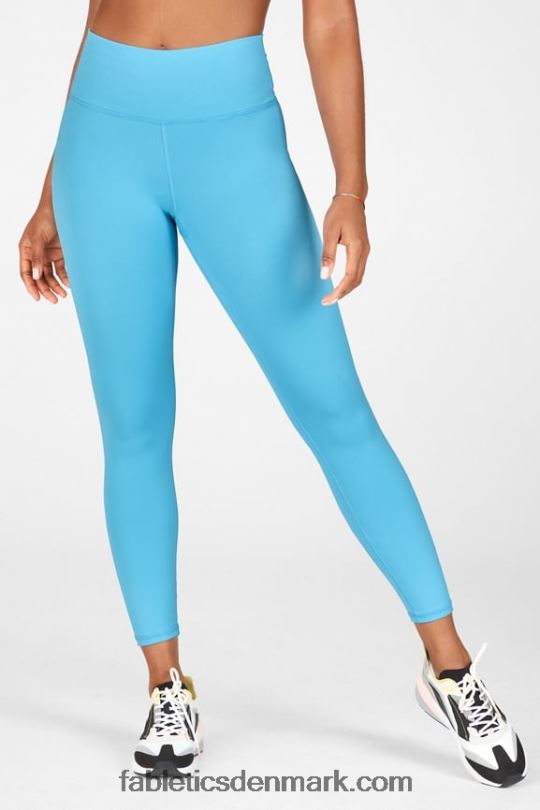 Fabletics Kvinder Define powerhold højtaljet 7/8 legging 37 PNX2T732 hejre/visget lime