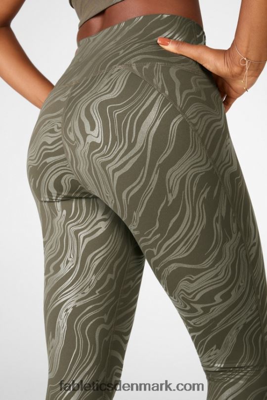 Fabletics Kvinder Define powerhold højtaljet 7/8 legging 38 PNX2T733 swelter/periwinkle punch
