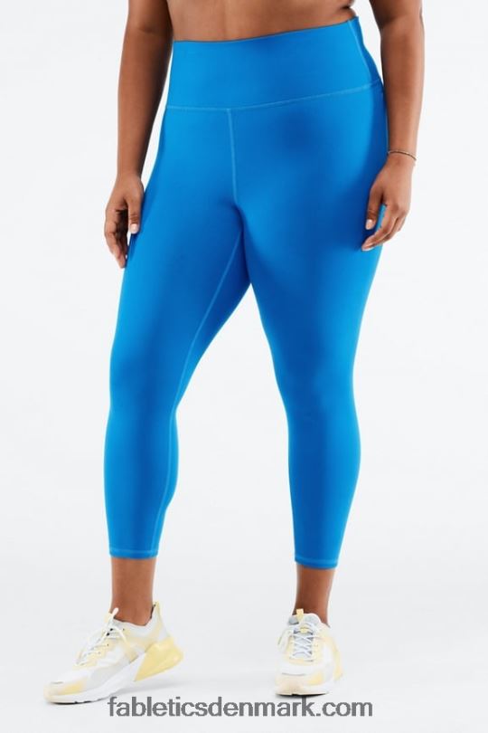 Fabletics Kvinder Define powerhold højtaljet 7/8 legging 88 PNX2T1316 elektrisk blå