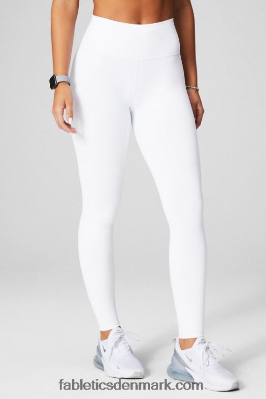 Fabletics Kvinder Define powerhold højtaljet legging 73 PNX2T969 klassisk hvid