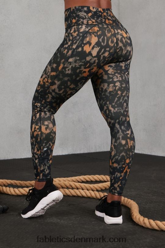 Fabletics Kvinder Define powerhold højtaljet legging 74 PNX2T974 vild camo