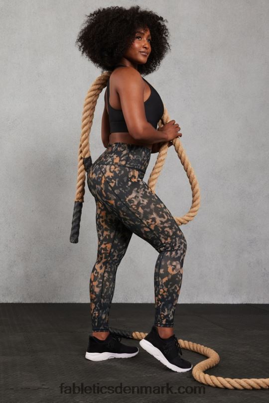 Fabletics Kvinder Define powerhold højtaljet legging 74 PNX2T974 vild camo