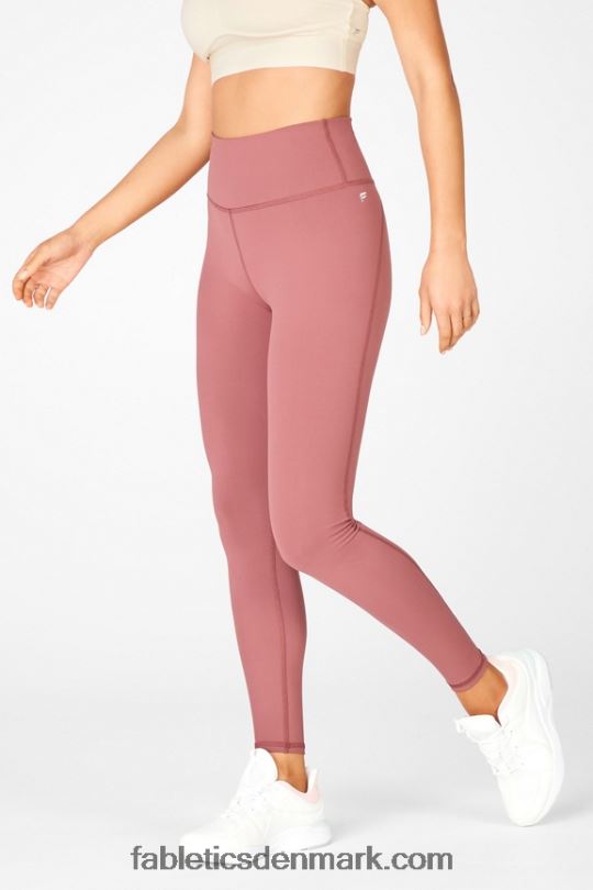 Fabletics Kvinder Define powerhold højtaljet legging 75 PNX2T979 mørk rouge