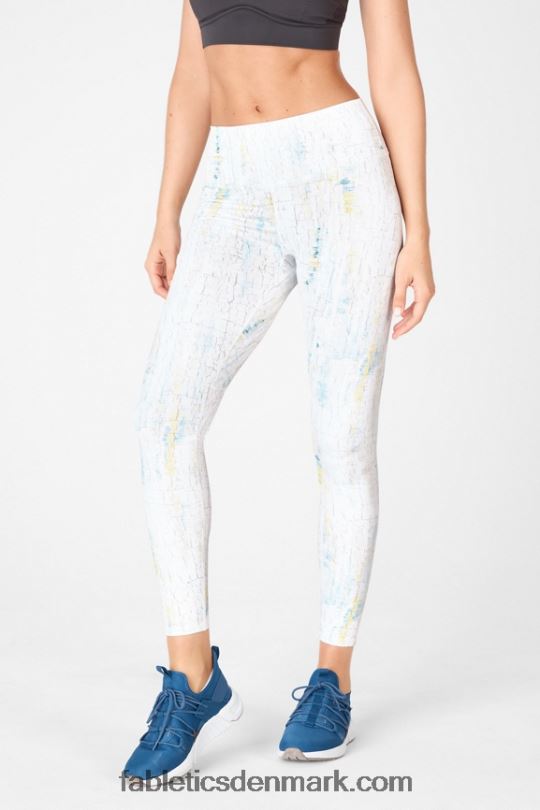Fabletics Kvinder Define powerhold højtaljet legging 76 PNX2T982 reflekterende knitren