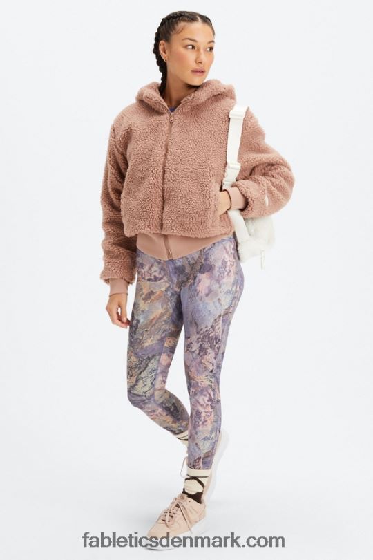 Fabletics Kvinder Define powerhold ultra hw 7/8 legging PNX2T1010 orkidé måneklippe