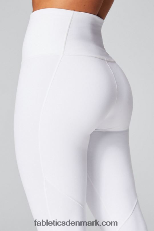 Fabletics Kvinder Define powerhold ultra hw 7/8 legging PNX2T1012 klassisk hvid