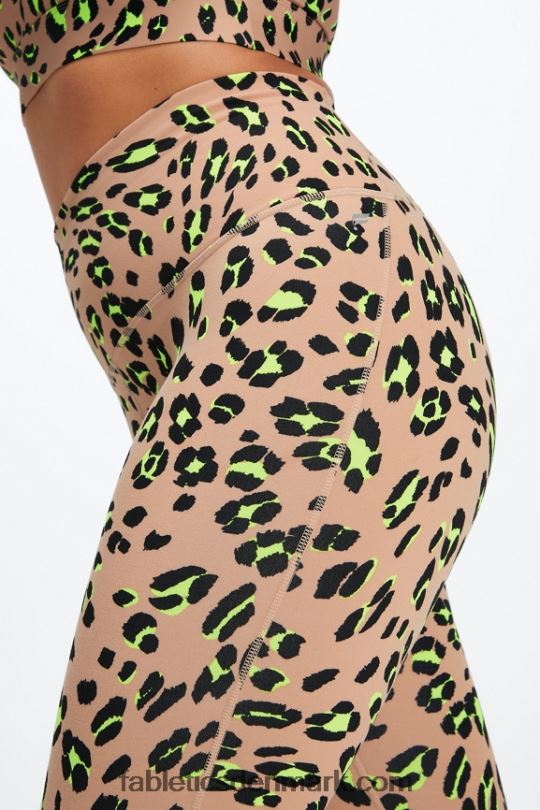 Fabletics Kvinder Define powerhold ultra hw 7/8 legging PNX2T1015 ørken bølget løve