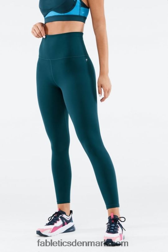 Fabletics Kvinder Define powerhold ultra hw 7/8 legging PNX2T1018 midnatsbølge