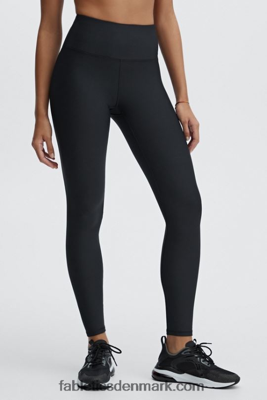Fabletics Kvinder Therma-flex essentiel legging med høj talje PNX2T1198 sort