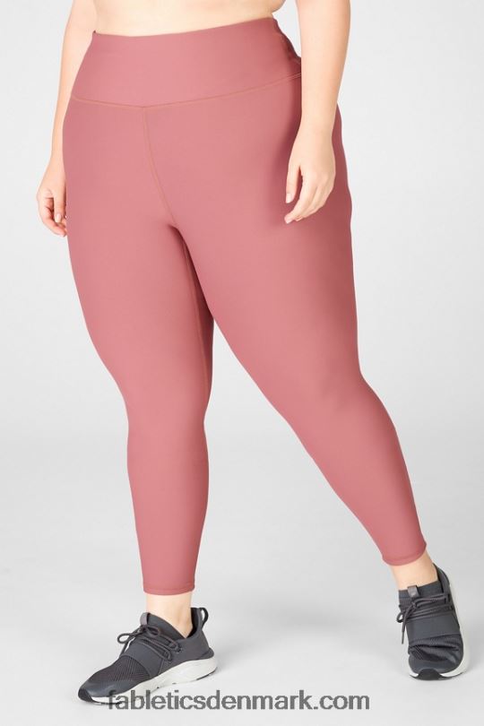 Fabletics Kvinder Therma-flex essentiel legging med høj talje PNX2T1203 kirsebær mokka
