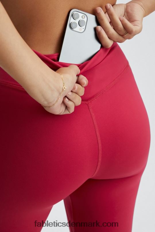 Fabletics Kvinder anywhere motion365 højtaljet legging 85 PNX2T1254 merlot