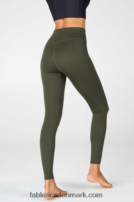 Fabletics Kvinder anywhere motion365 højtaljet legging 87 PNX2T1264 hær