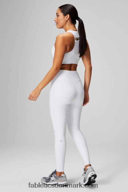 Fabletics Kvinder anywhere motion365+ højtaljet legging PNX2T942 klassisk hvid