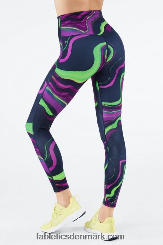 Fabletics Kvinder anywhere motion365 ultra højtaljet 7/8 legging PNX2T1212 dis bølge