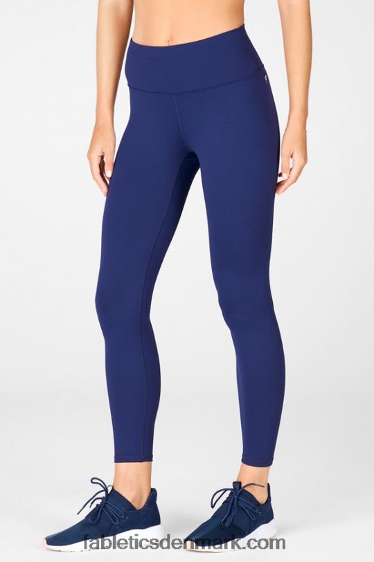 Fabletics Kvinder boost powerhold højtaljet 7/8 legging 64 PNX2T869 flåde/marina