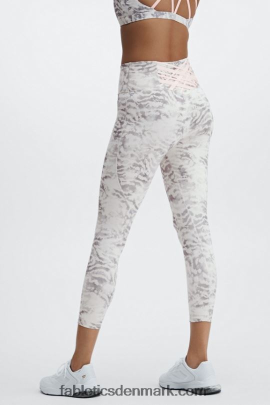 Fabletics Kvinder boost powerhold højtaljet 7/8 legging 73 PNX2T926 runyon/lyserød sky