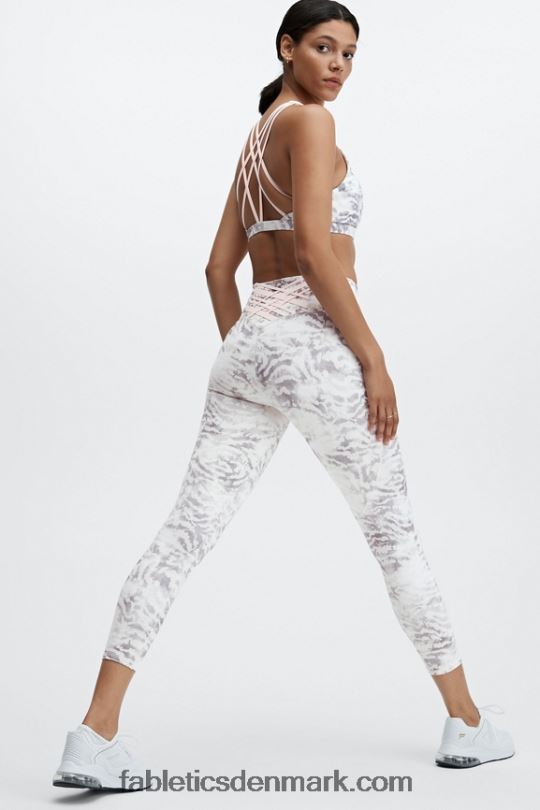 Fabletics Kvinder boost powerhold højtaljet 7/8 legging 73 PNX2T926 runyon/lyserød sky