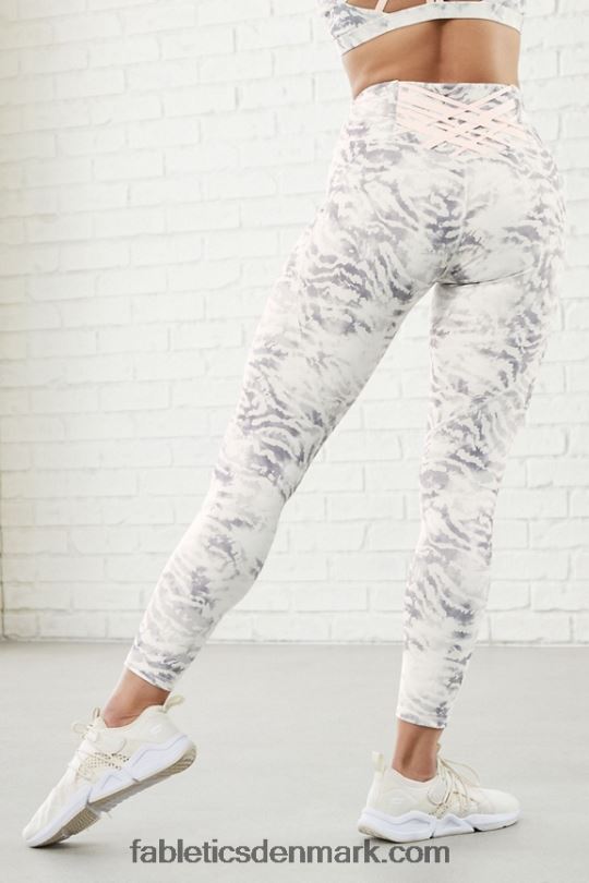 Fabletics Kvinder boost powerhold højtaljet 7/8 legging 73 PNX2T926 runyon/lyserød sky
