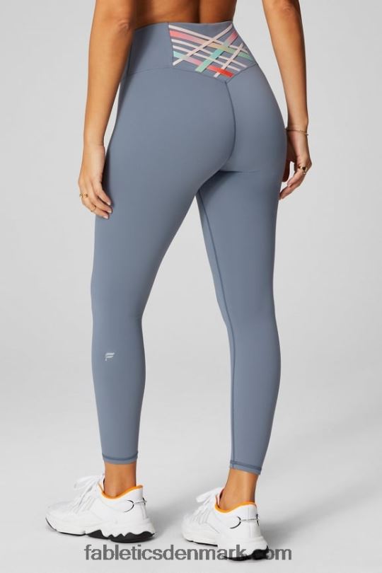 Fabletics Kvinder boost powerhold højtaljet 7/8 legging 83 PNX2T1186 stormsky/ombre hele dagen