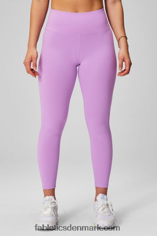 Fabletics Kvinder boost powerhold højtaljet 7/8 legging 84 PNX2T1196 krystalhule/lilla hvisken/talg lilla