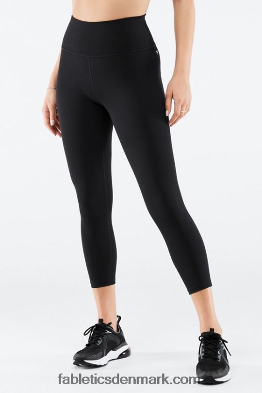Fabletics Kvinder definere powerhold højtaljede capri PNX2T986 sort