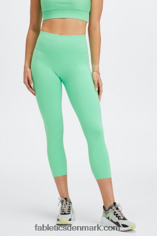 Fabletics Kvinder definere powerhold højtaljede capri PNX2T987 tropisk vand