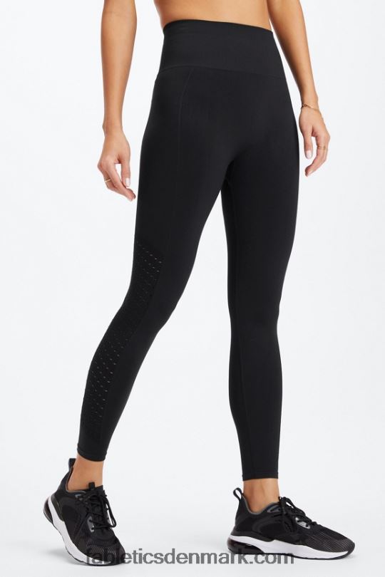 Fabletics Kvinder eco sync højtaljet 7/8 legging PNX2T1170 sort