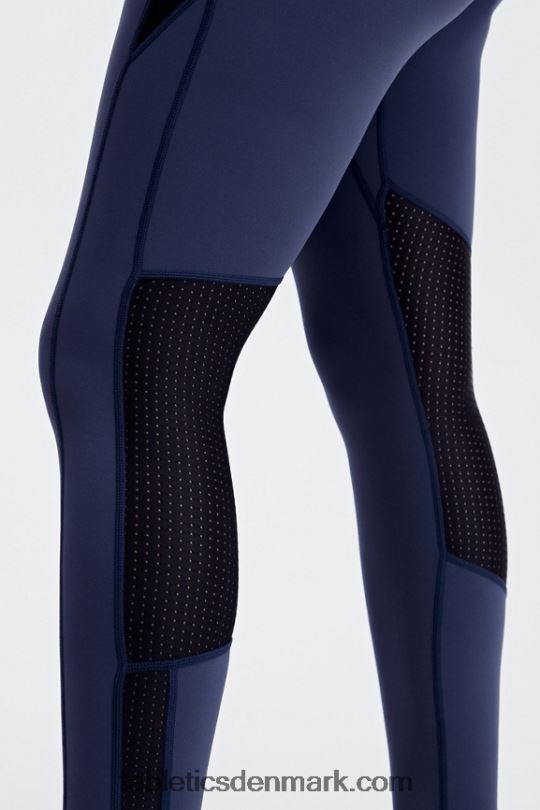Fabletics Kvinder højtaljet motion365 spin 7/8 PNX2T1229 dybeste hav/sort