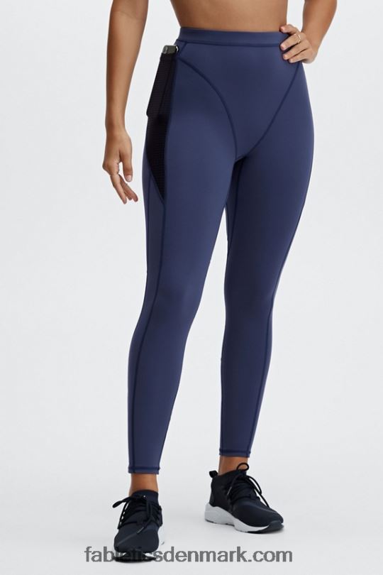 Fabletics Kvinder højtaljet motion365 spin 7/8 PNX2T1229 dybeste hav/sort