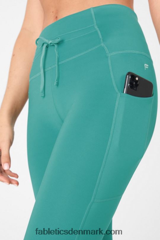 Fabletics Kvinder højtaljet ultra cool shine panel PNX2T1328 sindsro/blød fyr