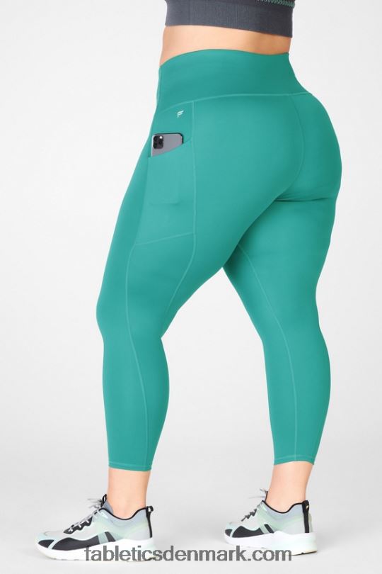 Fabletics Kvinder højtaljet ultra cool shine panel PNX2T1329 sindsro/blød fyr