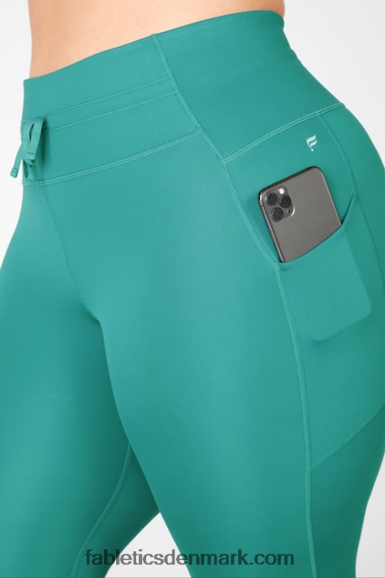 Fabletics Kvinder højtaljet ultra cool shine panel PNX2T1329 sindsro/blød fyr