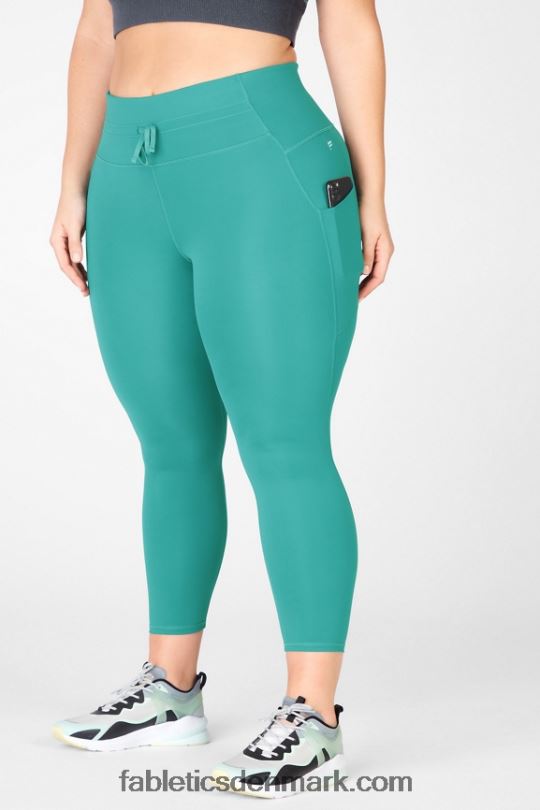 Fabletics Kvinder højtaljet ultra cool shine panel PNX2T1329 sindsro/blød fyr