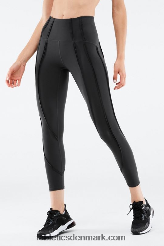 Fabletics Kvinder højtaljet ultraluxe contour 7/8 PNX2T1271 fantom/sort