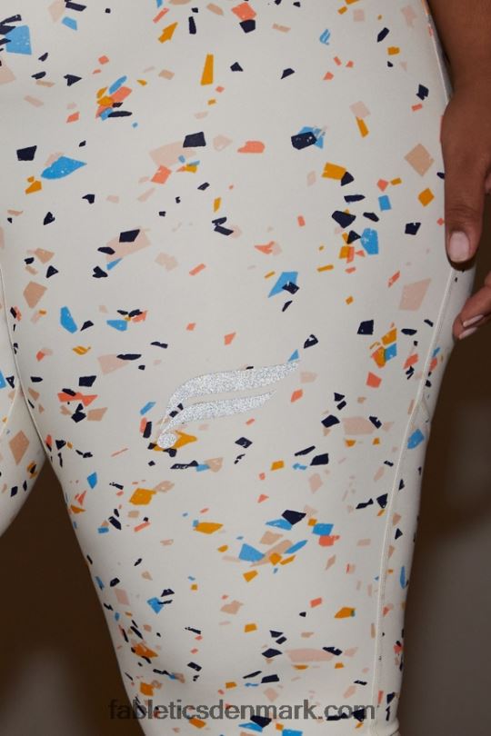 Fabletics Kvinder løb hvor som helst motion365 hw 7/8 legging PNX2T1101 terrazzo/reflekterende logo