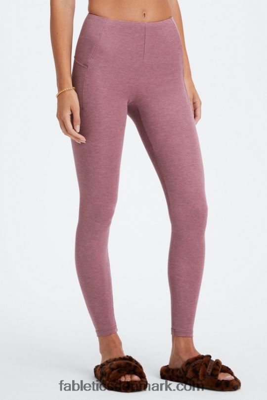 Fabletics Kvinder live-in højtaljet legging PNX2T1134 fransk vinlyng