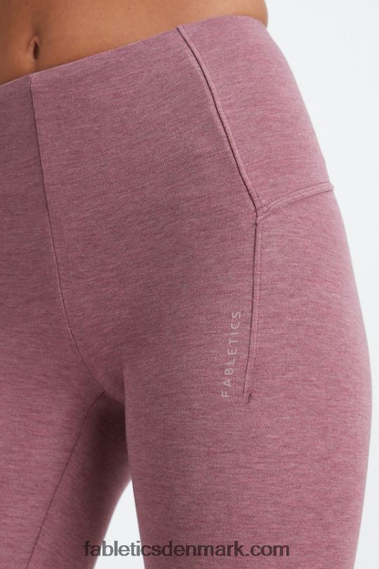 Fabletics Kvinder live-in højtaljet legging PNX2T1134 fransk vinlyng