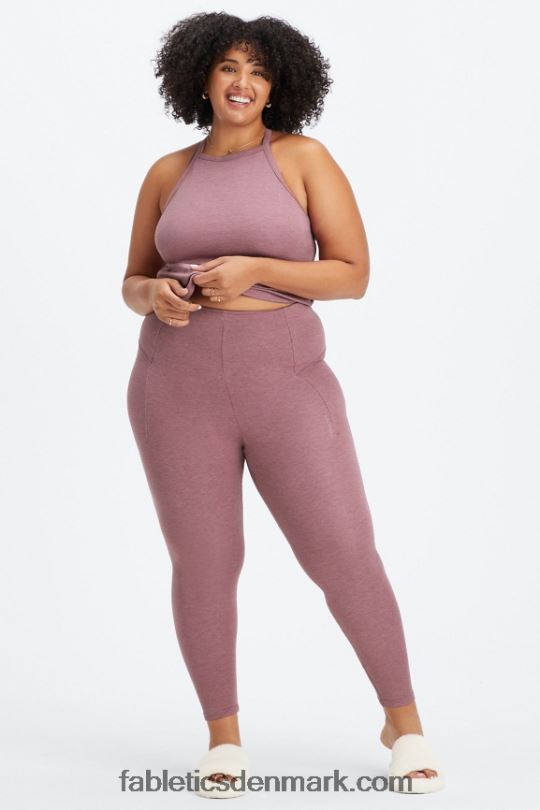 Fabletics Kvinder live-in højtaljet legging PNX2T1135 fransk vinlyng