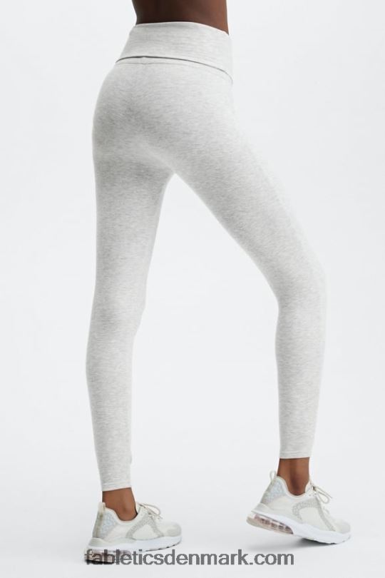 Fabletics Kvinder luksus legging med snoretræk PNX2T1241 lysegrå lyng