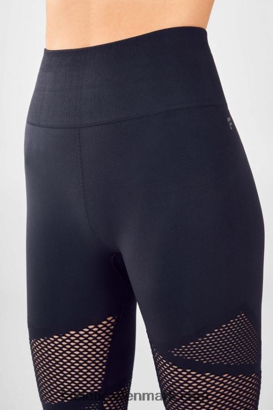 Fabletics Kvinder mosaik højtaljet 7/8 PNX2T1225 sort