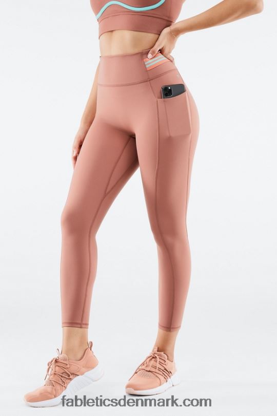 Fabletics Kvinder motion365 højtaljet 7/8 legging PNX2T1160 terra/pool/koral dis