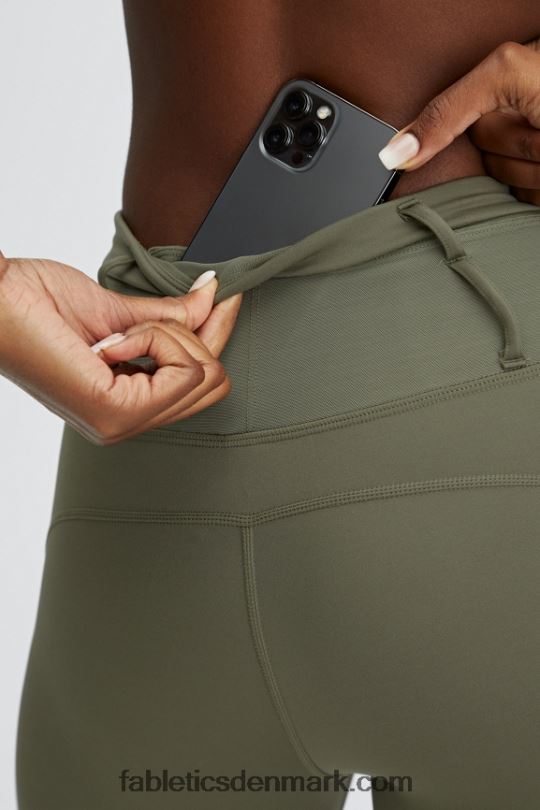 Fabletics Kvinder motion365 utility 7/8 legging PNX2T1193 skifergrøn