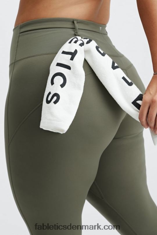 Fabletics Kvinder motion365 utility 7/8 legging PNX2T1194 skifergrøn