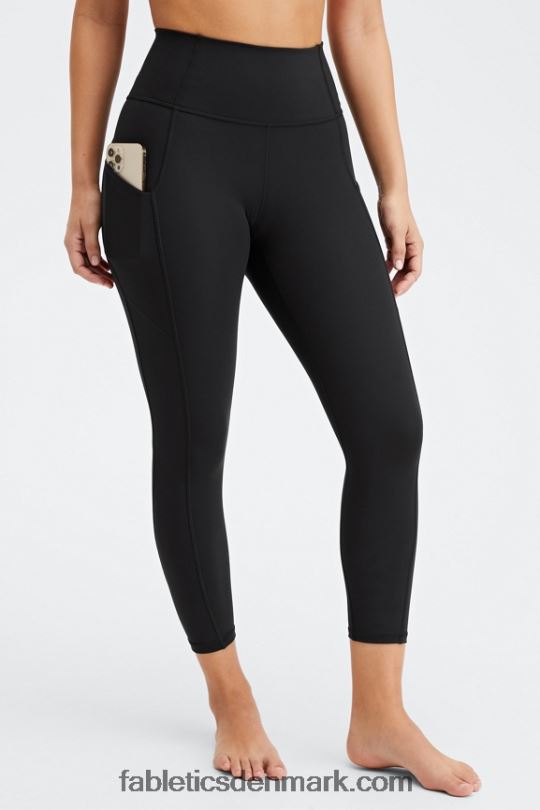 Fabletics Kvinder oasis pureluxe højtaljede capri PNX2T957 sort