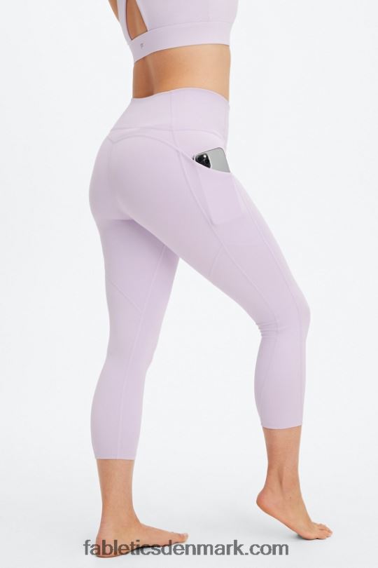 Fabletics Kvinder oasis pureluxe højtaljede capri PNX2T962 diset iris