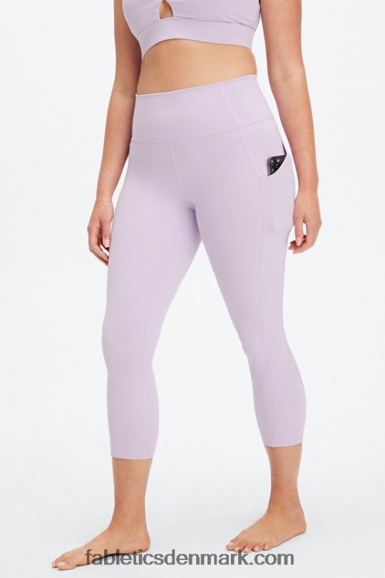 Fabletics Kvinder oasis pureluxe højtaljede capri PNX2T962 diset iris