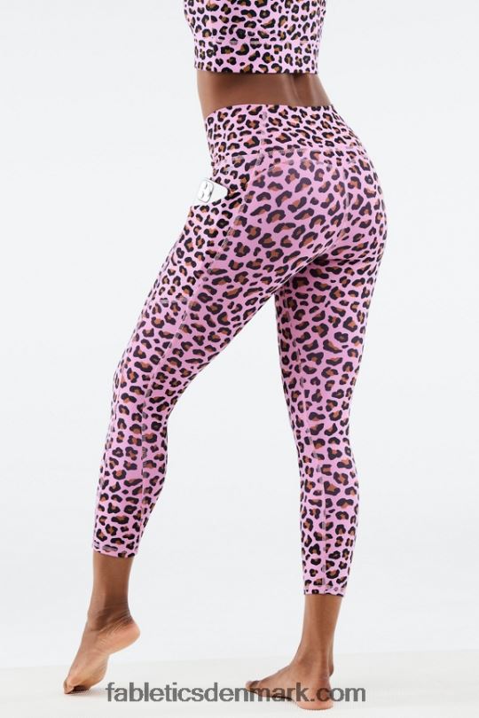 Fabletics Kvinder oasis pureluxe højtaljede capri PNX2T963 lys rose meru